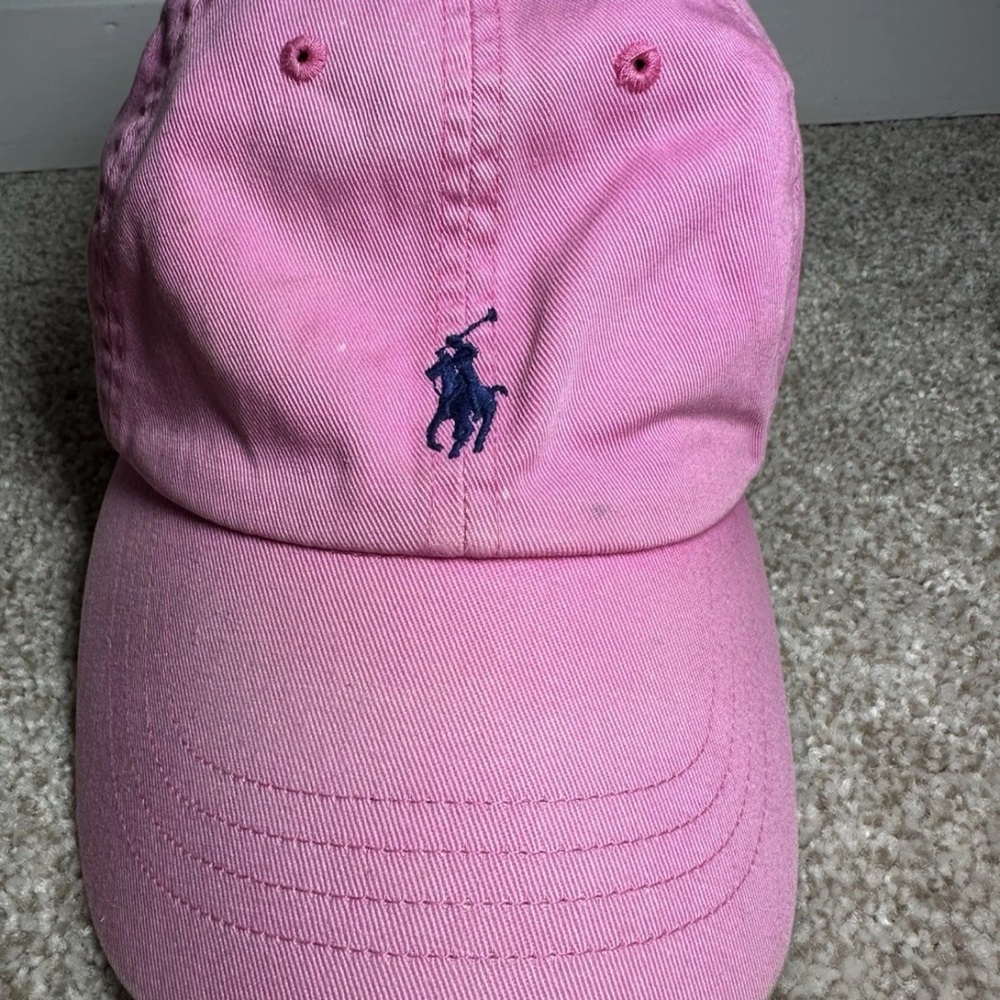 Ralph Lauren Pink Baseball Cap